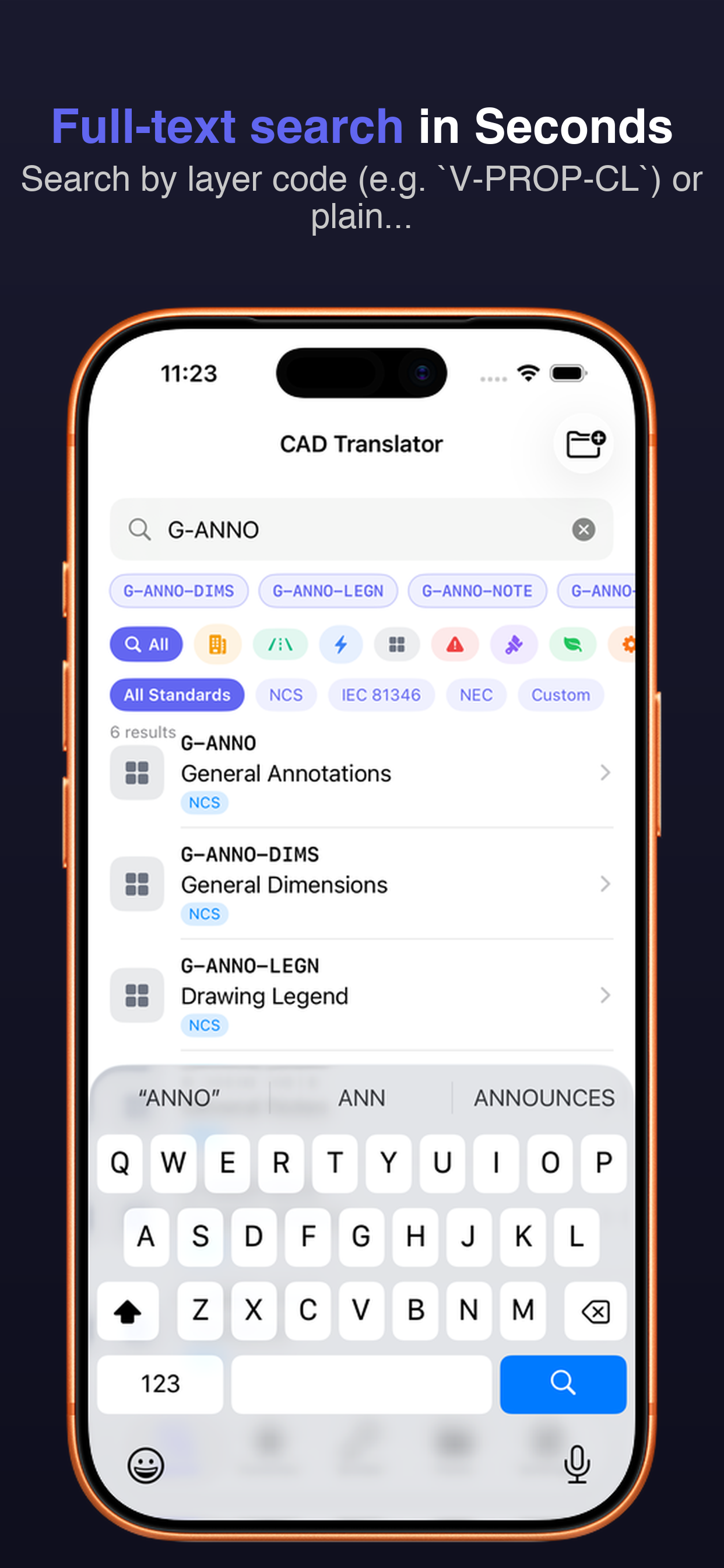 CAD Translator app screenshot